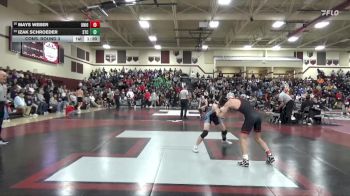 132 lbs Cons. Round 3 - Mays Weber, Union, LaPorte City vs Izak Schroeder, South Tama County