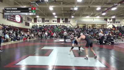 132 lbs Cons. Round 3 - Mays Weber, Union, LaPorte City vs Izak Schroeder, South Tama County