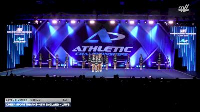 Cheer Sport Sharks - New England - JAWS [2026 L3 Junior - Medium Day 1] 2026 Athletic Championships Grand Nationals