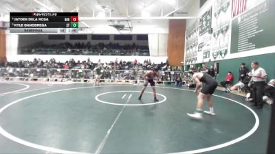 150 lbs Semifinal - Jayden Dela Rosa, Burbank vs Kyle DaNobrega, South Torrance