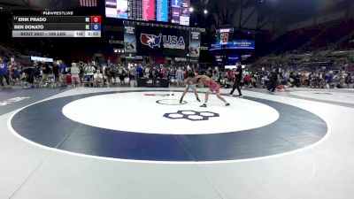 106 lbs Cons. Rd Of 32 - Erik Prado, NE vs Ben Donato, DE