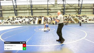 125A Rr Rnd 3 - Quincy Hulverson, Minnesota vs Nico Tocci, Air Force