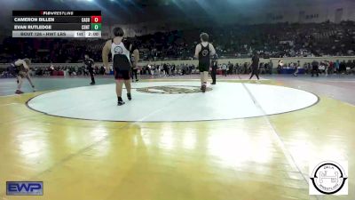 Round Of 32 - Cameron Billen, Cashion vs Evan Rutledge, Central Middle School