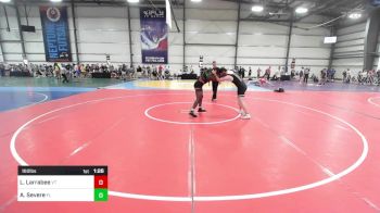 160 lbs Round Of 64 - Landin Larrabee, VT vs Adonis Severe, FL