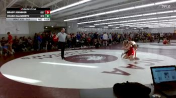 149 lbs Quarterfinal - Chase Daugherty, Luther vs Brady Jennings, Central