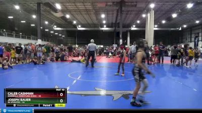 75 lbs Quarterfinal - Caleb Cashman, Guerrilla Wrestling (GWA) vs Joseph Bauer, 84 Athletes