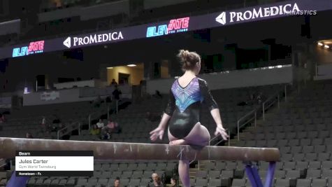 Jules Carter - Beam, Gym World Twinsburg - 2022 Elevate the Stage Toledo presented by Promedica