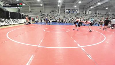 160 lbs Rr Rnd 3 - Jake Valeri, Triumph Black - HSB vs Luke Johnson, AnchorCats Red - HSB