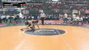 AA - 118 lbs Quarterfinal - Raiden Parry, Billings West vs Paydon De La Garza, Great Falls CMR