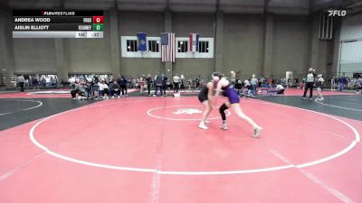 130 lbs Cons. Round 1 - Andrea Wood, Frontenac vs Aislin Elliott, Kearney