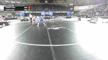 Boys 1B/2B 175 1st Place Match - Chub Plank, Tonasket vs Dorien Cano, Rainier