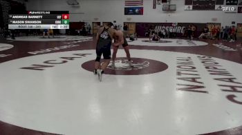 285 lbs Cons. Round 1 - Mason Swanson, Concordia Moorhead vs Andreas Barnett, Sioux Falls