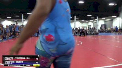 250 lbs 2nd Wrestleback (16 Team) - Prosper Livingston-Holmes, Kentucky vs Wilkinson Sejour, Florida