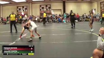 75 lbs Quarterfinals (8 Team) - Teagan Raykos, The Hunt vs Walker Martin, Olympia National Team