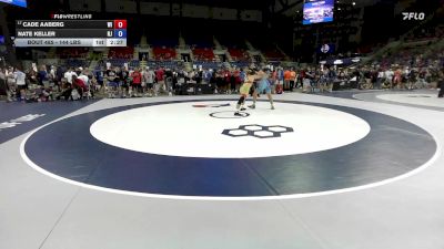 144 lbs Champ. Rd Of 128 - Cade Aaberg, WI vs Nate Keller, NJ