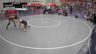 144 lbs Quarterfinal - Xavier Salinas, Richland vs Alex Othon, Tahoma