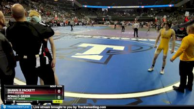 Cons. Round 1 - Shawn R Packett, Omaha Westside vs Ronald Greer, Papillion-LaVista