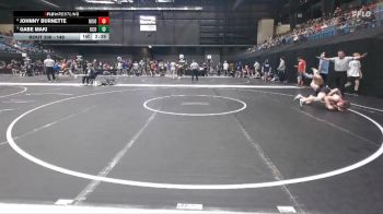 149 lbs Cons. Round 4 - Johnny Burnette, Northwestern (Iowa) vs Gabe Maki, Central Oklahoma