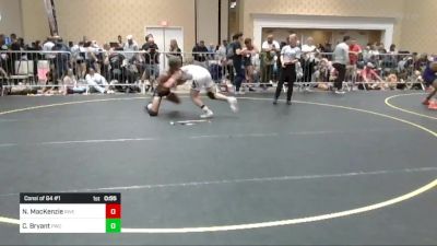 144 lbs Consi Of 64 #1 - Noah MacKenzie, Riverside Rascals vs Caleb Bryant, Pwc