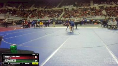 145 lbs Semifinal - Isabelle Munoz, Casteel HS vs Syria Smith, Barry Goldwater