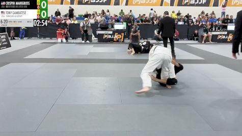 CRISPIN MANIGROSS vs TONY GAMBATESE 2026 PBJJF Pan American Jiu-Jitsu Championships