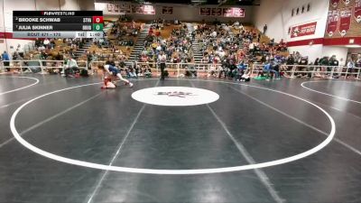 170 lbs Quarterfinal - Julia Skinner, Douglas vs Brooke Schwab, Star Valley