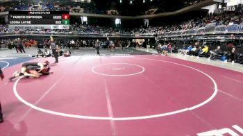 6A 152 lbs Champ. Round 1 - Yaretzi Espinoza, Arlington Houston vs Leona Layne, Rockwall
