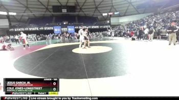 165 lbs Cons. Semi - Cole Jones-Longstreet, Marysville Wrestling Club vs Jesus Garcia Jr., Moses Lake Wrestling Club