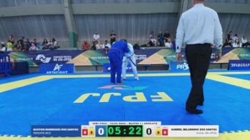 GABRIEL BELARMINO DOS SANTOS vs KLEITON RODRIGUES DOS SANTOS 2026 FPJJ Copa Grandes Mestres Etapa 3