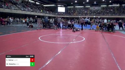 62 lbs Round Of 16 - Everett Sehar, Harrisburg vs Michael Maletta, Kings Park