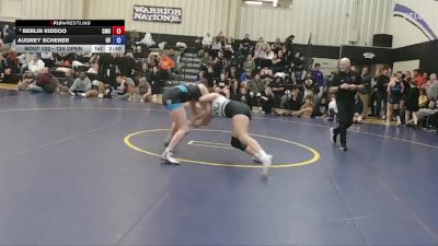 124 Open Champ. Round 2 - Audrey Scherer, Grand View University vs Berlin Kiddoo, Central Methodist University