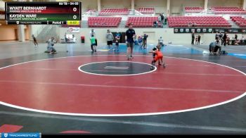 54-55 lbs Round 3 - Wyatt Bernhardt, Madison Wrestling Club vs Kayden Ware, Glasgow Wrestling Academy