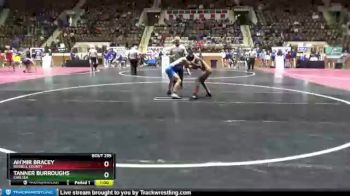 113 lbs Cons. Round 3 - Ah`mir Bracey, Russell County vs Tanner Burroughs, Chelsea
