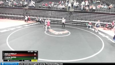 168 lbs Champ. Round 3 - Tyson Bates, Copper Hills vs Jace O`Reilly, Lone Peak