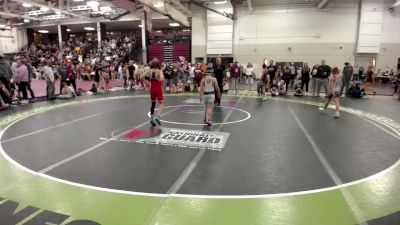 92 lbs Champ. Rd Of 16 - Blake Briese, Amery Warriors vs Lucas Wilberg, Anoka Youth Wrestling