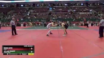 D2-175 lbs Cons. Round 3 - Kylan Knapp, Miami Trace vs Ryan Iams, Ross