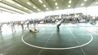 73 lbs Quarterfinal - Andy Barela, New Mexico vs Cody Adams, Desert Dogs WC