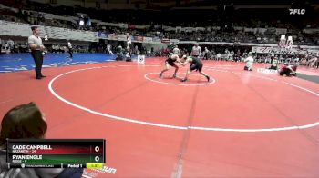 150 lbs Semis & Wb (16 Team) - Cade Campbell, Nazareth vs Ryan Engle, Ridge