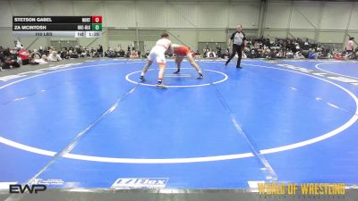 150 lbs Semifinal - Stetson Gabel, Northern Colorado 14U vs ZA MCINTOSH, OK Elite 14U Black