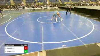 98 lbs Quarterfinal - Holden Jacobs, Scots WC vs Sonny Solano, Team Pueblo