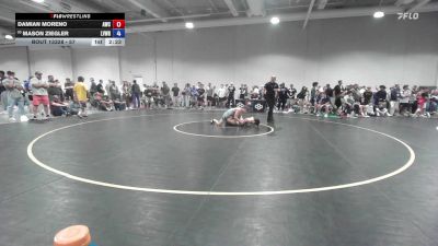 57 lbs Cons. Round 4 - Damian Moreno, Atreus Wrestling Club vs Mason Ziegler, Lehigh Valley Wrestling RTC