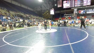 94 lbs Cons 16 #2 - McKenzy Mason, Missouri vs Libertie Nigh, Ohio