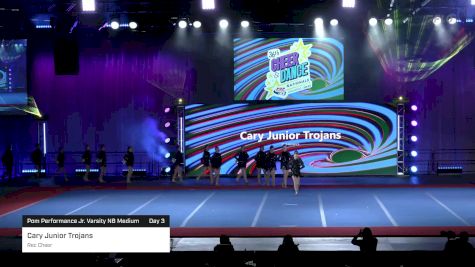 Cary Junior Trojans - Rec Cheer [2023 Pom Performance Jr. Varsity NB Medium Day 3] 2023 Pop Warner National Cheer & Dance Championship