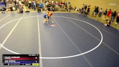 Round 2 - Chloe Hubbard, Minnesota vs Zoe Roddis, South St Paul Wrestling