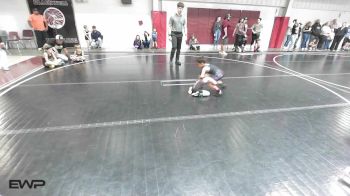 45 lbs Round Of 16 - Luis Verduzco, Ponca City Wildcat Wrestling vs Lincoln Tyler, Perry Wrestling Academy