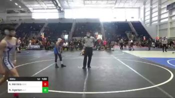 88 lbs Consi Of 8 #2 - Antonio Herrera, Generals vs Nicholas Agerton, Elite Force