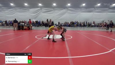 95 lbs Semifinal - Vincent Darienzo, Street vs Kaiden Pomraning, Felton