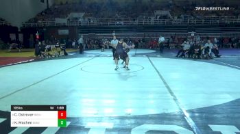 195 lbs Prelims - Clayton Ostrover, Brunswick School vs Kadari Machen, Gonzaga