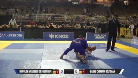 Danilo Cherman Goltsman vs Dawglish Wellisson De Souza Lope 2025 Pan Jiu Jitsu IBJJF Championship