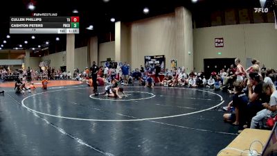 75 lbs Round 7 (8 Team) - Cashton Peters, Patriot WC Dothan vs Cullen Phillips, Team Arkansas